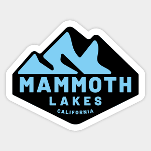 Mammoth Lakes California Sticker